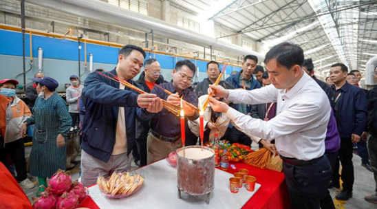 薪火升騰?盛啟新程 | 熱烈慶祝金科瓷磚2號窯爐點火圓滿成功！